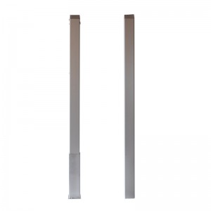postes cuadrados aluminio padel