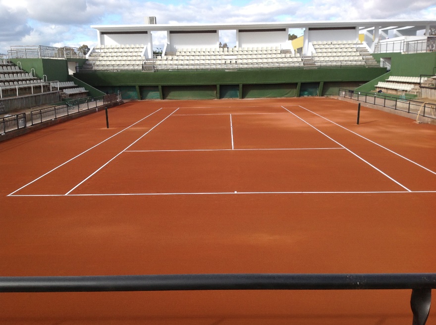 reparacion pistas de tenis de tierra batida Fed Cup Sevilla celabasa sport